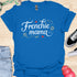 Frenchie Mama - V1 - Elegant Caligraphy T-Shirt